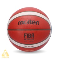 {FREE HAND PUMP} Molten Basketball BG 4550 FIBA Bola Keranjang