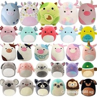 20cm Squishmallows Stuffed Plushie Toys Axolotl Teal Green Pink Anastasia Plush Stuff Doll Soft Squi