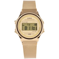 Casio Vintage Gold Unisex Digital Watch A171WEMG-9A A171WEMG A171WEMG-9