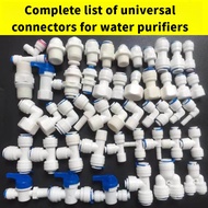 Purifier Accessories Water Connector Switch2Points3Three-Way Elbow Ball Vae for Household Use, Strai