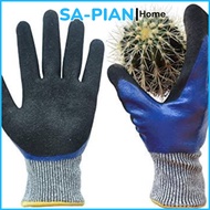TYCOON Safety gloves premium latex gloves anti-slip palm fit anti-oil gloves