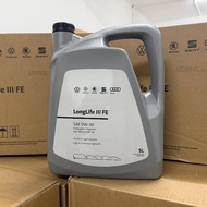 GS55545M4 AUDI VW VOLKSWAGEN GENUINE LONGLIFE lll FE HIGH PERFORMANCE ENGINE OIL 0W-30 FULLY SYNTHET