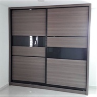 5ft(L) x 8ft(H) Premium Wardrobe / Closet / Almari baju