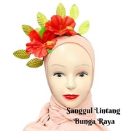 sanggul merdeka siap gubah cekak sanggul bunga raya sanggul lintang bunga raya