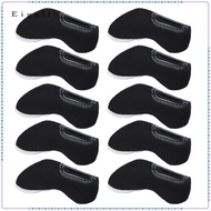 Eigell 1set Of 10PCS Neoprene Golf Iron Head Cover Protection HEAD COVER Case BLACK