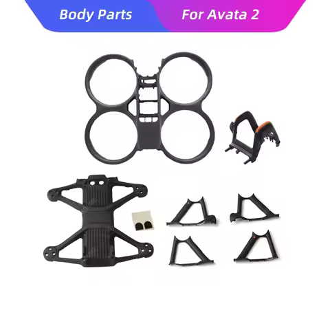 Original Body Shell For DJI Avata2 Parts Upper Bottom Frame With Lens Gimbal Protector Front Cover F