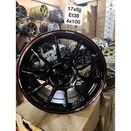 rim ze40 17x8jj Thailand  4x100 4x114