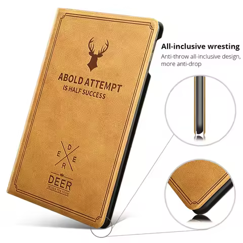 Deer Pu Leather Flip Stand Case For Huawei Mediapad M3 Lite 8 CPN-W09 AL00 Funda Tablet Cover For Hu