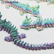 JULIEFASHION 3D Printed Dragon Coloroful Dragon Ornament Home Office Decoration Festival Gift For Bo