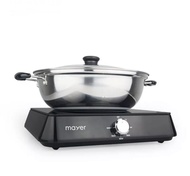 New Mayer Induction Cooker (Free Pot) MMIC1619 | MMIC 1619 ( / Black)