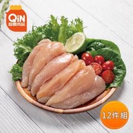 【超秦肉品】100% 國產新鮮雞肉 里肌肉 400g x12盒 生鮮/冷凍/真空