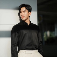 DANDY COSMO |[12สี]คอปกเสื้อเชิร์ต Premium HiQ Bamboo Fabric ผ้าใยไผ่ DANDY COSMO