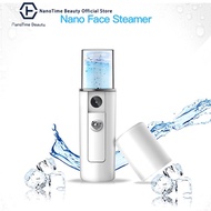NanoTime Beauty USB Rechargeable Portable Nano mist spray usb atomizer mini Humidifier Air Purifier Face Spray Bottle 20mL Nano Mister Facial Steamer Hydrating Skin Nebulizer Face steamer Face Care Tools Beauty L2 with Makeup mirror