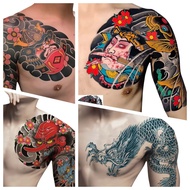 Tattoo Stickers Tattoo Cartoon Tattoo Water Transfer Ready Stock Waterproof Fashion Water Spray D0VV