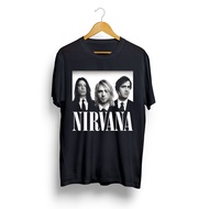 NIRVANA MEN'S DISTRO T-SHIRT. GRUNGE T-SHIRT. MUSIC T-SHIRT Original