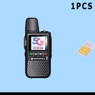 (แจกSIMบัตร)Motorola PoC วิทยุสื่อสาร Fujitel รุ่น T68 สีดำ 5000KM GPS/5G 4800MAH