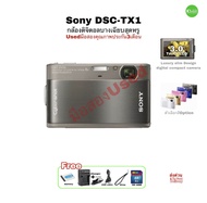 Sony Cyber-Shot DSC-TX1 Slim Digital Camera 10.2MH HD กล้องคอมแพคบางสวยหรู 4X Carl Zeiss Lens จอใหญ่ 3“ LCD touch มือสองคุณภาพUSED