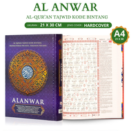 AL QURAN TERJEMAH TAJWID PERKATA LATIN AL ANWAR A4