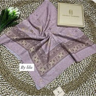 SQUARE BUCKLE SCARVES BOX AZARA SQUARE/ PREMIUM MOTIF VOAL SUBLIME BUCKLE SCARVES FREE BOX