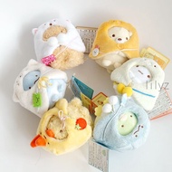[Ready stock]Sumikko Gurashi Plush Keychain Soft Toy Pendant Stuffed Cloak Doll Corner creature Birthday Gift