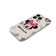 Minnie Mouse Film Hard Shell for Samsung Galaxy S25 S23 S24 S22 ULTRA S24 S25 PLUS A24 A03 CORE A23 