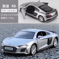 Xe Đồ Chơi Audi R8 Bằng Kim Loại Mô Phỏng Mini Xe Off-road Cho Trẻ Em Xe Mô Hình Kéo Xe Đồ Chơi Bằng