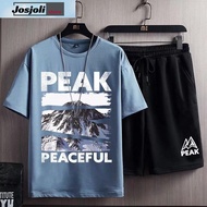 JOSJOLI_STORE/ Peak Suit One Set of Top and Bottom for Adult Men /Fit L