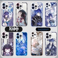 Phone Case For iPhone 16E 16 Pro Max 6 6S 7 8 Plus X XS MAX XR SE4 Genshin Impact Game Soft Clear Si