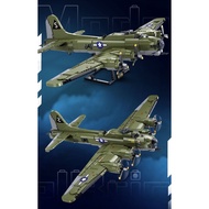 Mytopstore 1270PCS B-17 GS Bomber Air Plane Figure Model Construction Develop Toy Building Block Bri