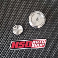 Coin Cnc Coin Cover Selahan And Cvt Nouvo Mio Soul Fino Carburetor Cnc