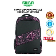 SWAN Graphic Pac (XL) School bag-PINK