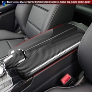 NOBELJIAOO 3Pcs/Set Car Center Console Lid Armrest Box Trim Protective Cover For Mercedes Benz W212 E200 E260 E300 CLS260 CLS320 2012-2017 E2T3