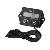 Aitemay xe tachometer tốc độ động cơ RPM Màn hình LCD xe hơi không thấm nước Kỹ Thuật Số động cơ tac