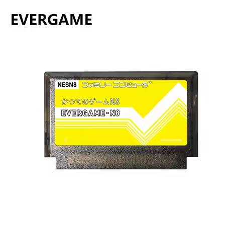 REMANK EVERGAME N8 NES Cartridge Super NESN8 FC Video Game Console Accessories 8 Bit Retro Multi Gam