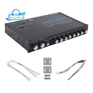 7 Band Car Equalizer Audio EQ Tuning Crossover Amplifier Parametric Car Preamplifier Audio Equalizer