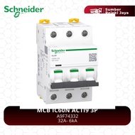 Schneider MCB IC60N ACTI9 3P 32A 6kA | A9F74332