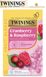 川寧 - 蔓越莓紅樹莓洛神花茶 20茶包 - 英國平行進口 - EXP: 2026.09