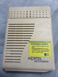 【網絡古董】絕版北電網絡 Nortel 1001M Modem 寬頻數據機（帶舊版香港寬頻標籤）