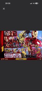 全新啡盒未開 hot toys Hottoys MMS462-D22 1:6 FIGURE-IM2 MK4 SUG SET iron man mark4 黃臂