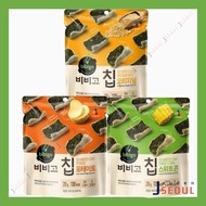 [CJ] Bibigo Seaweed Crispy Chip Series (Original Brown Rice, Potato, Sweet Corn) Korean Snack 40g