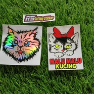 Cute cat cutting sticker cat sticker
