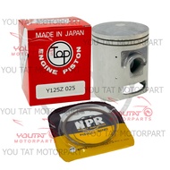 TOP PISTON YAMAHA Y125Z Y125ZR 5BU TOP PISTON & NPR PISTON RING SET MADE IN JAPAN STD 54MM - 2.00 56