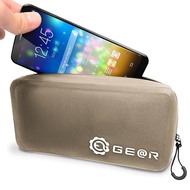 GearTle Waterproof Cycling Pouch - Sweat-Proof, Smartphone Wallet with Emergency Contact Card, No Mo