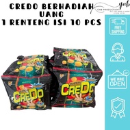 SALE JAJAN JADUL BERHADIAH UANG CREDO 1 RENTENG ISI 10 PCS