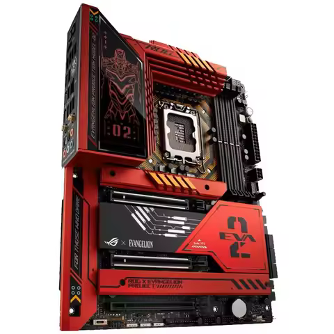 95% New Gaming LGA1700 Motherboard ROG MAXIMUS Z790 HER EVA-02 EDITION DDR5 Motherboard