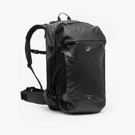 FORCLAZ Hiking backpack 40 L, Travel 500 Organiser - Black