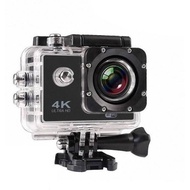 พร้อมส่งกล้องติดหมวกกันน็อคกันน้ำ Sport Cam 4K UHD with WIFI (Sports / Action Camera) กันน้ำ 30m