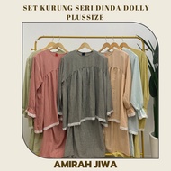 SET KURUNG SERI DINDA DOLLY PLUS SIZE ( JIWABAEraya SERIes )