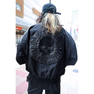 ByTheR Logo Leather Patch Oversized Aviation Jumper