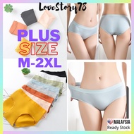 LOVESTORY Seluar Dalam Wanita Underwear Women Plus Size Panties Women Spender Women Cotton Seamless 